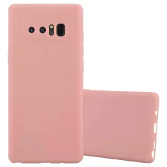 Cadorabo Case, združljiv s Samsungom v Candy Pink - Zaščitni pokrov iz fleksibilnega silikona TPU