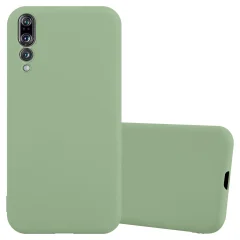 Cadorabo Case, združljiv s Huawei v Candy Pastel Green - Zaščitni pokrov iz fleksibilnega silikona TPU