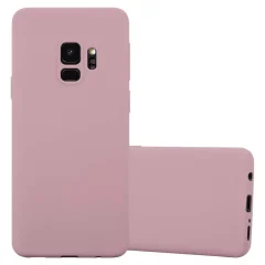 Cadorabo Case, združljiv s Samsungom v Candy Pink - Zaščitni pokrov iz fleksibilnega silikona TPU