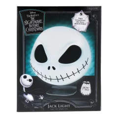 Paladone Nightmare Before Christmas Jack Mask svetilka in dekoracija za noč čarovnic - stensko ali samostoječe, priložen USB kabel - 18 cm oblikovana osvetlitev Jack Skellington