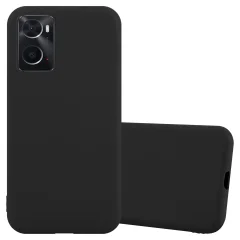 Cadorabo Case, združljiv z OPPO v Candy Black - Zaščitni pokrov iz fleksibilnega silikona TPU