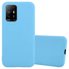 Cadorabo Case, združljiv z OPPO v Candy Blue - zaščitni pokrov iz fleksibilnega silikona TPU