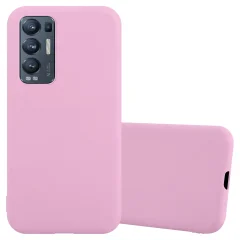 Cadorabo Case, združljiv z OPPO v Candy Pink - Zaščitni pokrov iz fleksibilnega silikona TPU