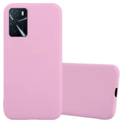 Cadorabo Case, združljiv z OPPO v Candy Pink - Zaščitni pokrov iz fleksibilnega silikona TPU