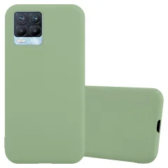 Cadorabo Case, združljiv z Realme v Candy Pastel Green - Zaščitni pokrov iz fleksibilnega silikona TPU