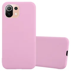 Cadorabo Case, združljiv s Xiaomi v Candy Pink - zaščitni pokrov iz fleksibilnega silikona TPU