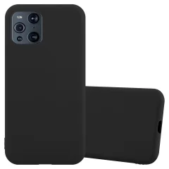 Cadorabo Case, združljiv z OPPO v Candy Black - Zaščitni pokrov iz fleksibilnega silikona TPU