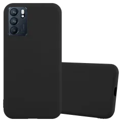 Cadorabo Case, združljiv z OPPO v Candy Black - Zaščitni pokrov iz fleksibilnega silikona TPU