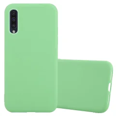 Cadorabo Case, združljiv s Samsungom v Candy Pastel Green - Zaščitni pokrov iz fleksibilnega silikona TPU