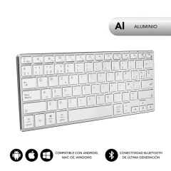 Teclado Subblim tipkovnice Advance Compact Silver