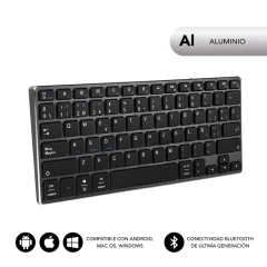 Teclado Subblim tipkovnice Advance Compact Grey