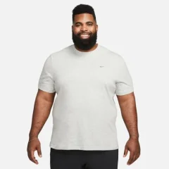 Nike Dri-FIT Primary SS Shirt, Grey Heather/Smoke Grey - XL