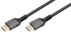 Digitus DisplayPort priključni kabel DisplayPort  vtič 3 m črna DB-340201-030-S trojno oklopljen\, prilagodljiv\, brez halogena\, okrogel DisplayPort kabel