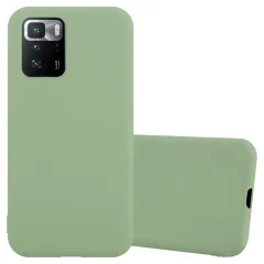 Cadorabo Case, združljiv z Xiaomi v Candy Pastel Green - zaščitna prevleka iz fleksibilnega silikona TPU