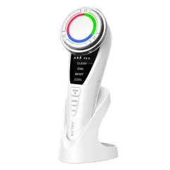 Ultrazvočni masažni aparat za obraz s svetlobno terapijo ANLAN 01-ADRY15-001