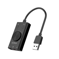 Orico multifunkcijska zunanja zvočna kartica USB 2.0, 10 cm