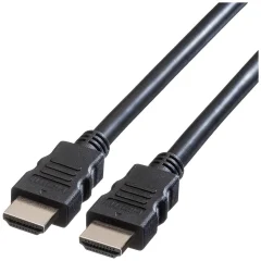 Roline green HDMI priključni kabel HDMI-A  vtič\, HDMI-A  vtič 1.00 m črna 11445571  HDMI kabel