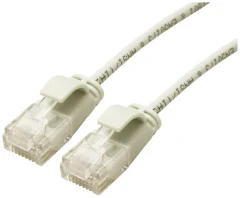 Roline green 21443907 RJ45 omrežni kabel\, Patch kabel CAT 6a U/UTP 5.00 m siva  1 kos