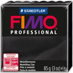 FIMO Prof polimerna masa 9, črna, 85g