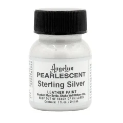 Angelus barva za usnje, Pearl Srebrna, 29.5ml