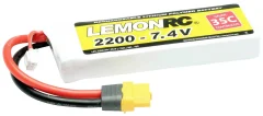 LemonRC lipo akumulatorski paket za modele 7.4 V 2200 mAh Število celic: 2 35 C mehka torba XT60