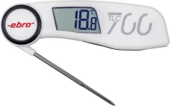 ebro TLC 700 vbodni termometer (HACCP) Merilno območje temperature -30 do +220 °C Vrsta senzorja NTC v skladu z zahtevami haccp ebro TLC 700 Zložljiv