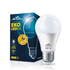 ETA LED žarnica 8,5W E27 [topla bela, 2700K, 806lm]