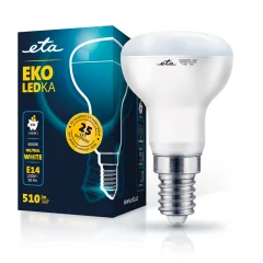 ETA LED žarnica 6W E14 [nevtralno bela, 4000K, 510lm]