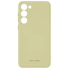 Ovitek Soft Matte Cream za Samsung S23, serija Roar Space