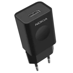 Originalni USB polnilec Nokia CH-35E, 5W - crn