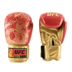 UFC PRO Naga Training Gloves, Red - 14 oz