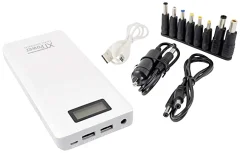 XTPower XT-16000 QC3 powerbank (rezervni akumulatorji) 15600 mAh  Li-Ion USB\, DC vtičnica 3.5 mm bela