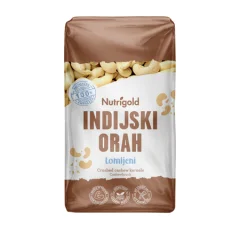 Lomljeni indijski oreščki, presni, 750 g