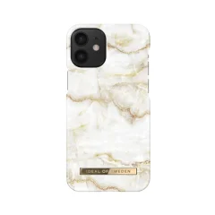 Ovitek IDEAL OF SWEDEN Iphone 12 mini, golden pearl marble