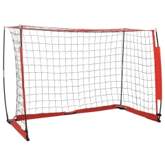 vidaXL Nogometni gol 184x91x124,5 cm jeklo