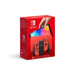 NINTENDO SWITCH CONSOLE OLED MARIO RED EDITION