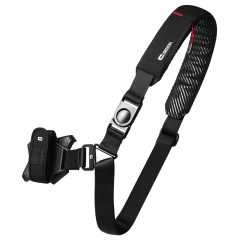 Crosscall X-STRAP crn naramni trak, vrtljiv rocaj za Crosscall Core T4