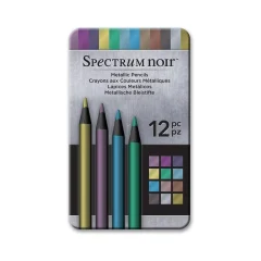 Barvice Spectrum Noir Metallic, set 12