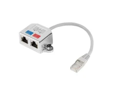 Adaptador Lanberg Splitter Ethernet FTP RJ45 A 2x RJ45