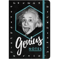 Notesnik z retro motivom Einstein - Genius Notes