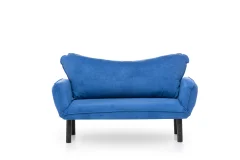 ATELIER DEL SOFA Chatto - Blue raztegljiv dvosed