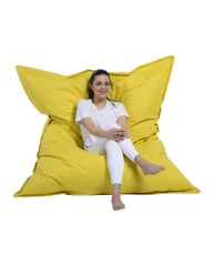 ATELIER DEL SOFA Giant Cushion 140x180 - Yellow vrtna sedežna vreča