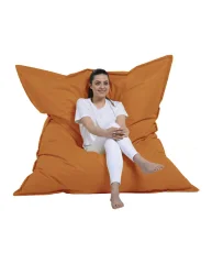 ATELIER DEL SOFA Giant Cushion 140x180 - Orange vrtna sedežna vreča