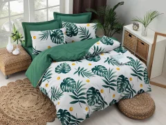 L'ESSENTIEL MAISON Monstera - Green posteljnina