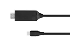 Kabel HDMI  M. -  USB tip C M., 2m