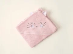 L'ESSENTIEL MAISON Kitty - Pink brisača za dojenčke