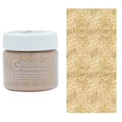 Angelus Glitterlites, Zlate bleščice, 29.5ml