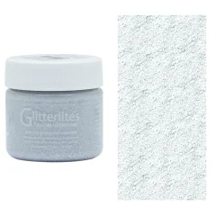 Angelus Glitterlites, Srebrne bleščice, 29.5ml