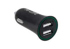 Polnilec M-LIFE za avto, 2xUSB 2100mA