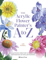 Knjiga Acrylic Flower Painter's A to Z